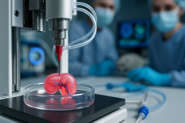 Bilim insanları, 3D biyoyazıcı ile ürettikleri işlevsel bir mini böbreği bir hayvana başarıyla nakletti. Organ nakli listeleri tarih mi oluyor? İşte detaylar.