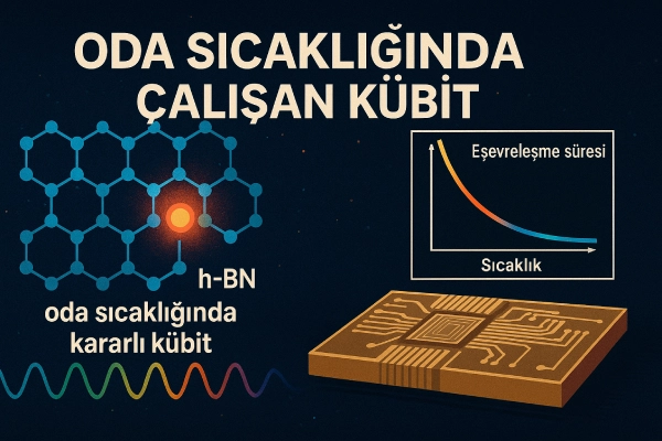 Oda Sıcaklığında Çalışan İlk Stabil Kübit Malzemesi Geliştirdi