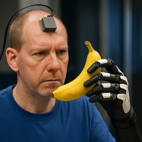 Düşünce Gücü Gerçek Oldu: Felçli Hasta Robotik Eliyle Nesneleri Kavradı