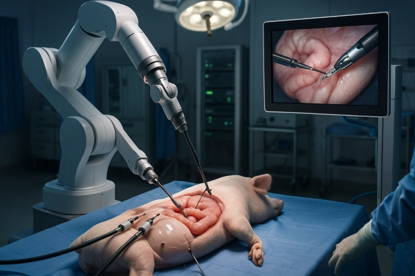 Otonom Robot, İnsan Cerrah Olmadan Kritik Bir Ameliyatı Başarıyla Tamamladı