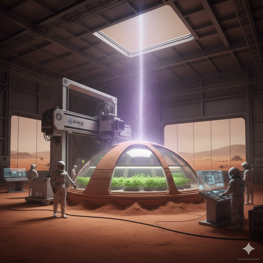 Hindistan, 3D Yazıcı ile Mars Toprağından Radyasyon Kalkanı Üretti ve Test Etti